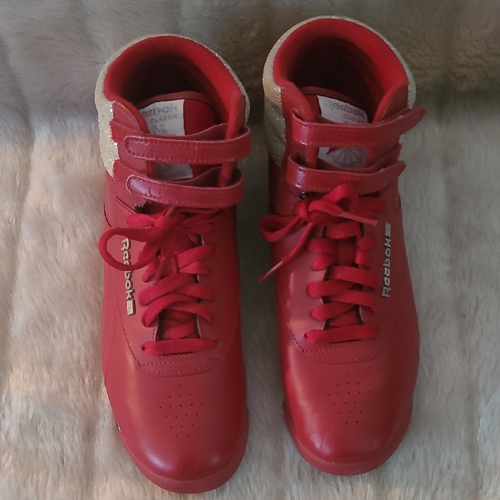 Reebok Women's Bold Red Sneakers